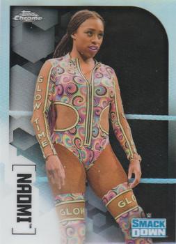 2020 Topps Chrome WWE - Refractor #43 Naomi Front