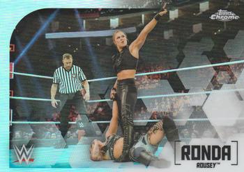 2020 Topps Chrome WWE - Refractor #51 Ronda Rousey Front