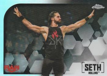 2020 Topps Chrome WWE - Refractor #58 Seth Rollins Front