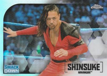2020 Topps Chrome WWE - Refractor #60 Shinsuke Nakamura Front