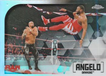 2020 Topps Chrome WWE - Refractor #71 Angelo Dawkins Front