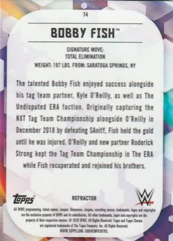 2020 Topps Chrome WWE - Refractor #74 Bobby Fish Back