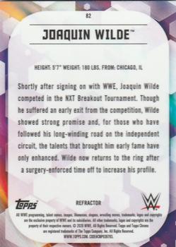 2020 Topps Chrome WWE - Refractor #82 Joaquin Wilde Back