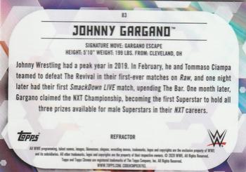 2020 Topps Chrome WWE - Refractor #83 Johnny Gargano Back