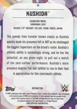 2020 Topps Chrome WWE - Refractor #84 Kushida Back