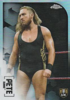 2020 Topps Chrome WWE - Refractor #96 Pete Dunne Front