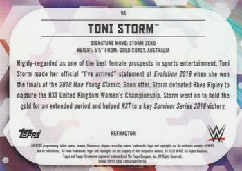 2020 Topps Chrome WWE - Refractor #98 Toni Storm Back