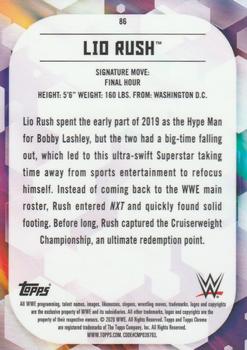 2020 Topps Chrome WWE - Green #86 Lio Rush Back