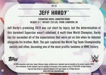 2020 Topps Chrome WWE - Base Image Variations #IV-13 Jeff Hardy Back