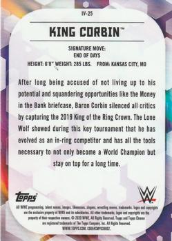2020 Topps Chrome WWE - Base Image Variations #IV-25 King Corbin Back