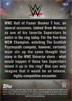 2020 Topps Chrome WWE - Fantasy Matches #FM-5 Booker T / Drew McIntyre Back