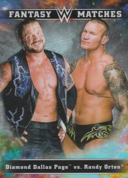 2020 Topps Chrome WWE - Fantasy Matches #FM-8 Randy Orton / Diamond Dallas Page Front