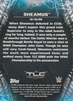 2020 Topps Chrome WWE - Shocking Wins #SW-13 Sheamus Back
