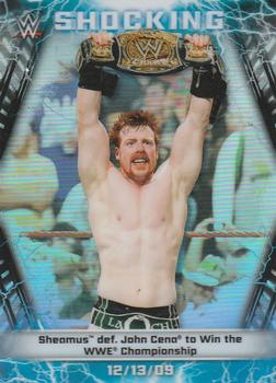 2020 Topps Chrome WWE - Shocking Wins #SW-13 Sheamus Front
