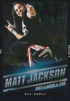2016 Bushiroad King Of Pro Wrestling Series 18 Best Of The Super Jr. XXIII #BT18-044-BOSJ Matt Jackson Front