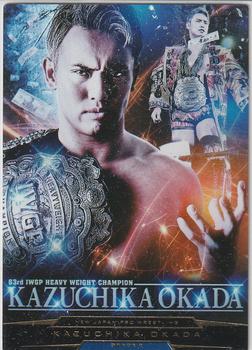 2016 Bushiroad King Of Pro Wrestling Series 19 G1 Climax 26 #BT19-001-RRR Kazuchika Okada Front