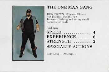 1985 Hemphill & Peek Wrestling Game #NNO The One Man Gang Front