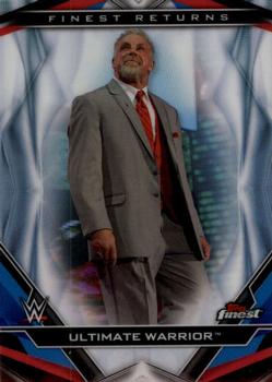 2020 Topps WWE Finest - Finest Returns #R-7 Ultimate Warrior Front