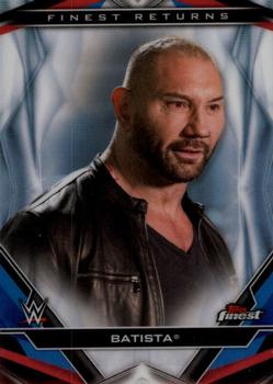 2020 Topps WWE Finest - Finest Returns #R-17 Batista Front