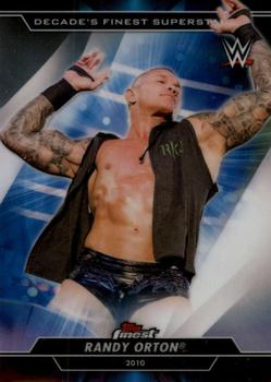 2020 Topps WWE Finest - Decade's Finest Superstars #S-6 Randy Orton Front