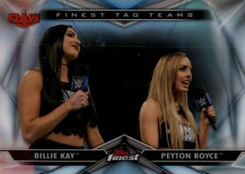 2020 Topps WWE Finest - Finest Tag Teams #TT-4 Billie Kay / Peyton Royce Front