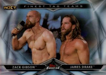 2020 Topps WWE Finest - Finest Tag Teams #TT-16 James Drake / Zack Gibson Front