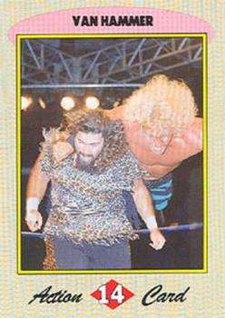 1993 WCW Magazine Collector's Special #14 Van Hammer Front