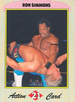 1993 WCW Magazine Collector's Special #21 Ron Simmons Front