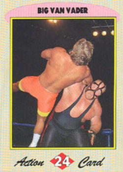 1993 WCW Magazine Collector's Special #24 Big Van Vader Front