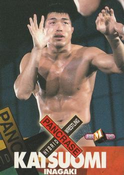 1998 Pancrase Hybrid Wrestling #13 Katsuomi Inagaki Front