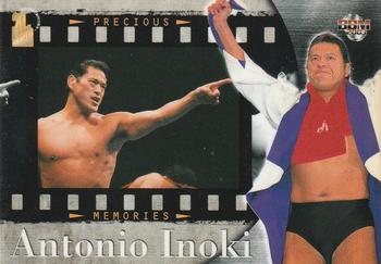 2003 BBM Weekly Pro Wrestling 20th Anniversary #1 Antonio Inoki Front