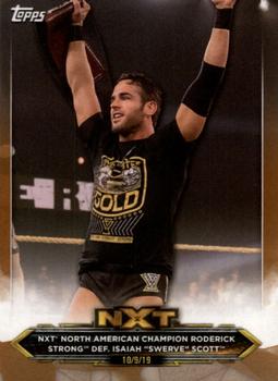 2020 Topps WWE NXT - Bronze #38 Roderick Strong / Isaiah Scott Front