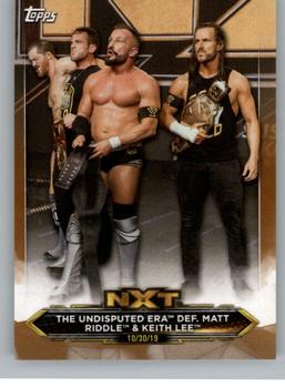 2020 Topps WWE NXT - Bronze #46 The Undisputed ERA / Matt Riddle / Keith Lee Front