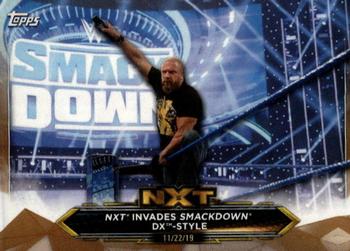 2020 Topps WWE NXT - Bronze #59 NXT Invades SmackDown DX-Style Front