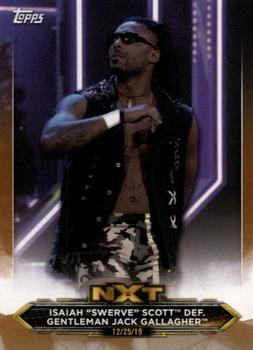 2020 Topps WWE NXT - Bronze #75 Isaiah Scott / Gentleman Jack Gallagher Front
