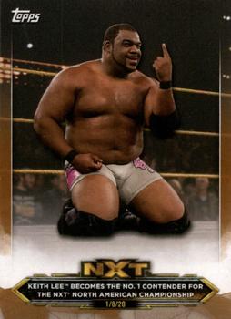 2020 Topps WWE NXT - Bronze #81 Keith Lee Front