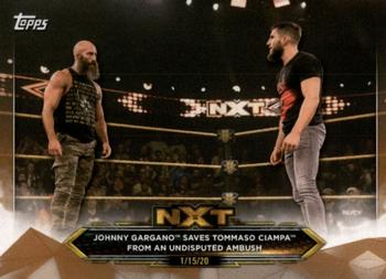 2020 Topps WWE NXT - Bronze #87 Johnny Gargano / Tommaso Ciampa Front