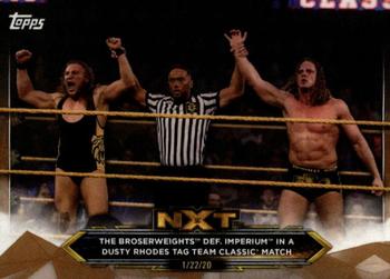 2020 Topps WWE NXT - Bronze #92 The BroserWeights / Imperium Front