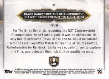 2020 Topps WWE NXT - Bronze #95 Travis Banks / The Brian Kendrick Back