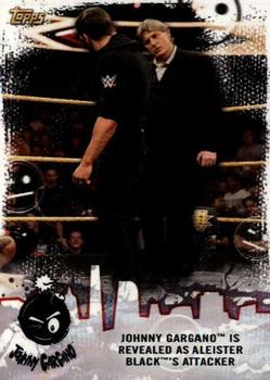 2020 Topps WWE NXT - Johnny Gargano Tribute #JG-15 Johnny Gargano / Aleister Black Front