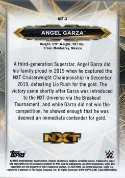 2020 Topps WWE NXT - NXT Roster #NXT-3 Angel Garza Back