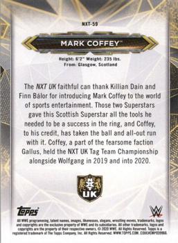 2020 Topps WWE NXT - NXT Roster #NXT-59 Mark Coffey Back
