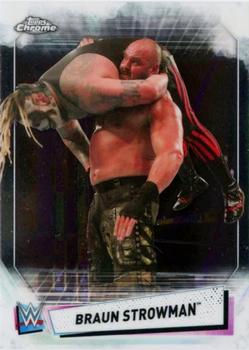 2021 Topps Chrome WWE #10 Braun Strowman Front