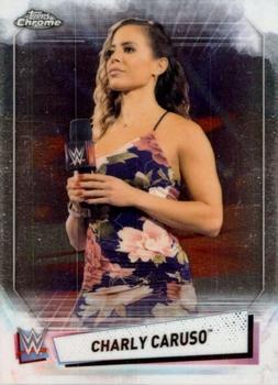 2021 Topps Chrome WWE #13 Charly Caruso Front