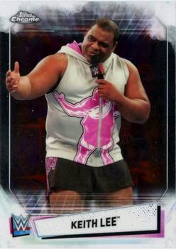 2021 Topps Chrome WWE #23 Keith Lee Front