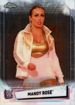 2021 Topps Chrome WWE #28 Mandy Rose Front