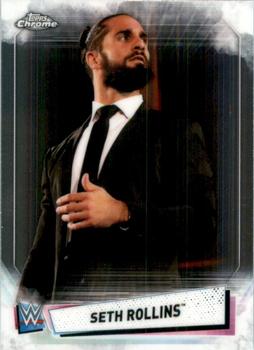 2021 Topps Chrome WWE #68 Seth Rollins Front