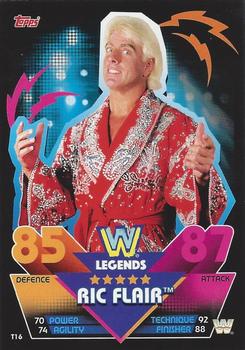 2020 Topps Slam Attax WWE Reloaded - WWE Legends vs 2020 Stars #T16 Ric Flair Front