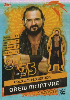 2020 Topps Slam Attax WWE Reloaded - Gold Limited Edition #LECG Drew McIntyre Front