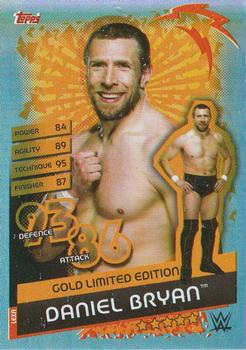 2020 Topps Slam Attax WWE Reloaded - Gold Limited Edition #LEXA Daniel Bryan Front